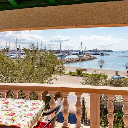 Mare-More Studio W Balcony And Beach Front And View Zadar Extérieur photo