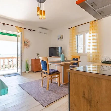 Mare-More Studio W Balcony And Beach Front And View Zadar Extérieur photo